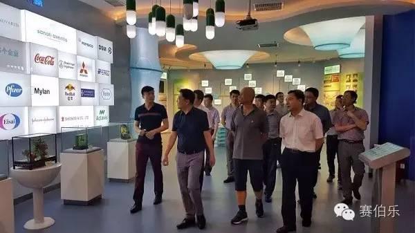 赛伯乐董事长朱敏一行淄博考察