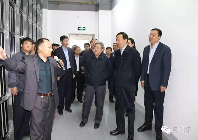 宁夏自治区书记率团参观誉成云创中卫数据中心