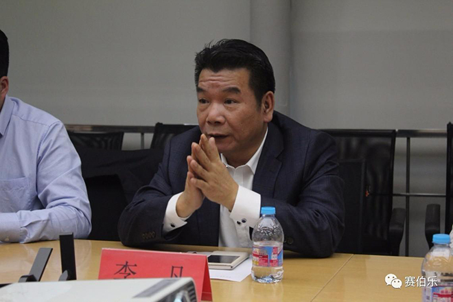 福州市台江区领导一行访问赛伯乐