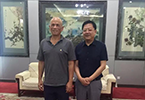 赛伯乐董事长朱敏一行淄博考察