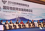 赛伯乐战略合伙人张辉出席国际物联网金融高峰论坛