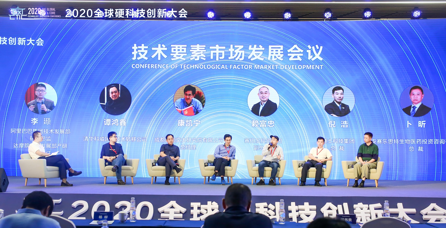 赛伯乐副总裁赖富忠应邀出席《2020全球硬科技创新大会》